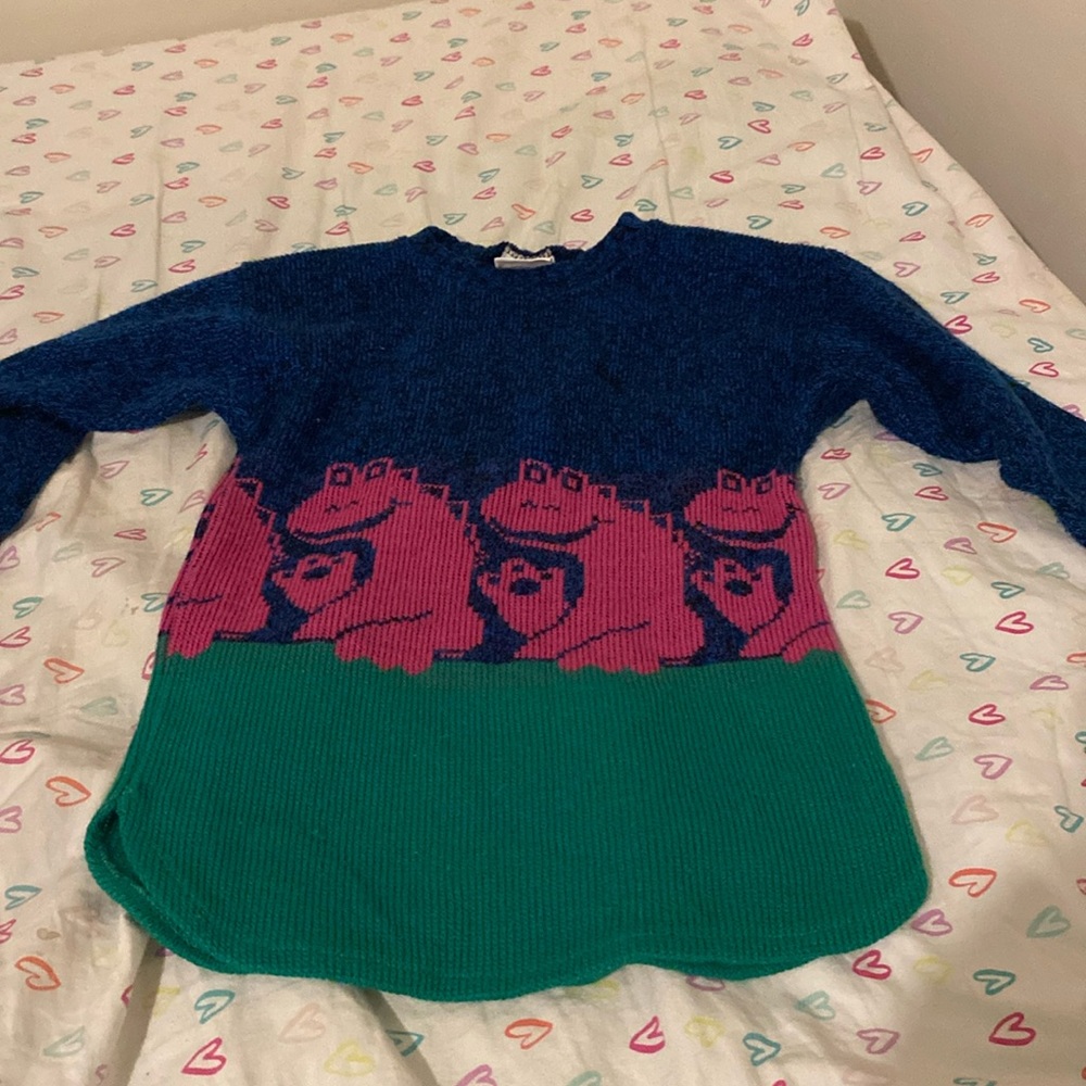 Dino sweater made in USA